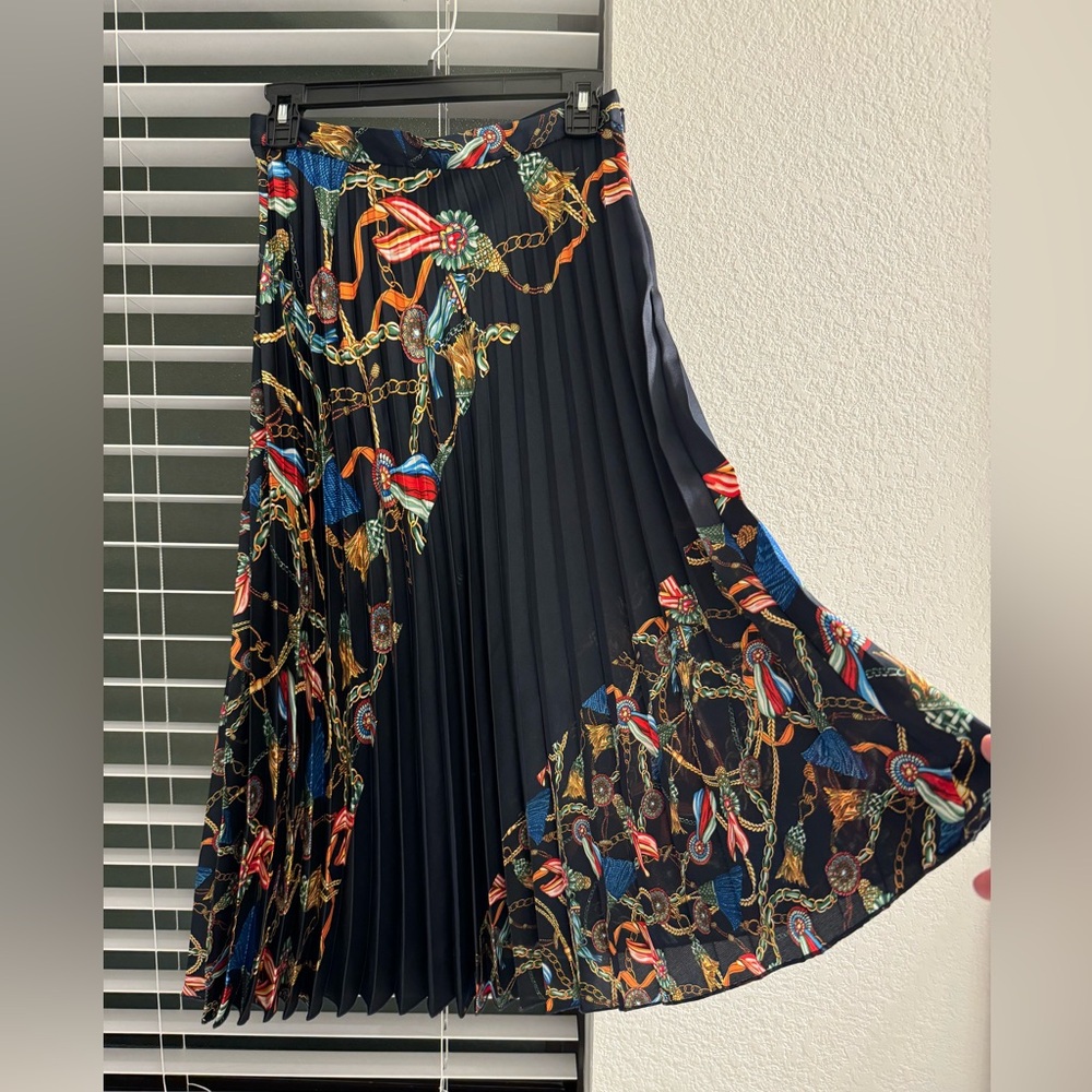 MANGO high low midi skirt, size medium